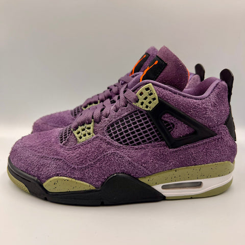 Air Jordan 4 Retro Womens 'Canyon Purple (2022)' | US W 7 / M 5.5