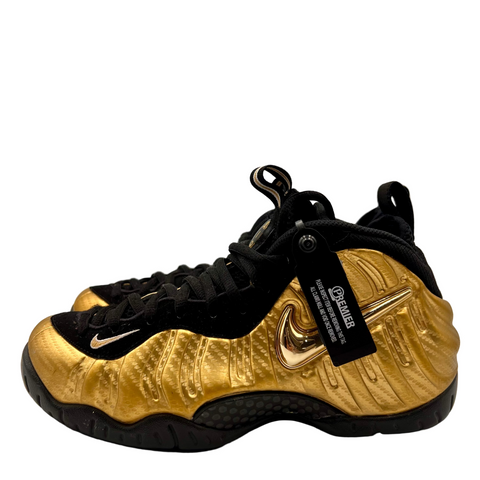 Nike AIR Foamposite Pro 'Metallic Gold (2017)' | US M 7.5 (No Box)