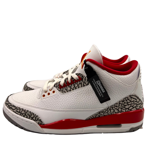 Air Jordan 3 Retro "Cardinal (2022)' | US M 12