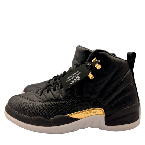 Air Jordan 12 Retro Womens 'Black Metallic Gold (2019)' | US W 10.5 / M 9