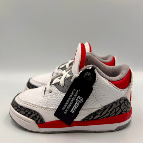 Air Jordan 3 Retro 'Fire Red (TD)' | US 9C (No Box)