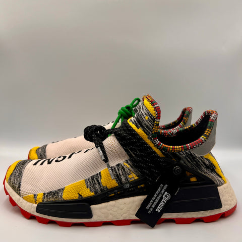 Adidas NMD Hu 'Pharrell Solar Pack red (2018)' | US M 10.5 (No Box)