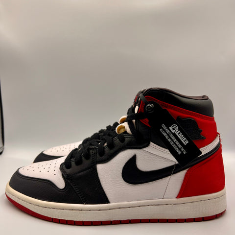 Air Jordan 1 Retro Women's 'Satin Black Toe (2019)' | US W 11 / M 9.5 (No Box)