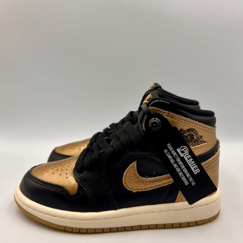 Air Jordan 1 Retro High OG 'Black Metallic Gold (2024)' | US PS 11C (No Box)