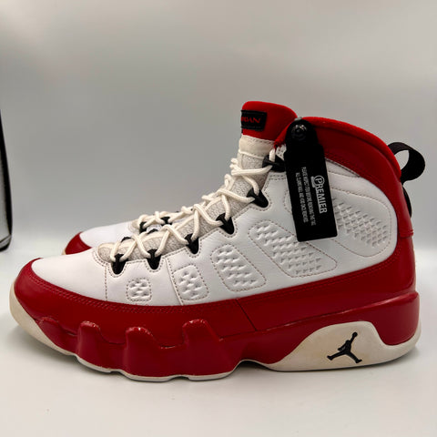 Air Jordan 9 Retro 'White Gym Red (2019)' | US M 10.5