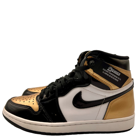 Air Jordan 1 Retro 'Patent Gold Toe (2018)' | US M 8.5 (No Box)