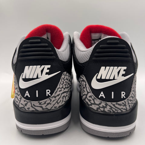 Air Jordan 3 Retro 'Black Cement 3 (2018)' | US M 9