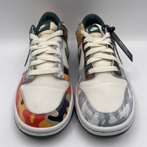 Nike Dunk Low 'Sail Multi-Camo (2021)' | US GS 6Y