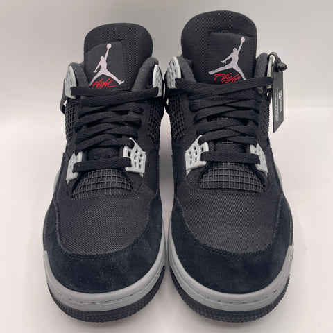 Air Jordan 4 Retro SE 'Black Canvas (2022)' | US M 13 (No Box)