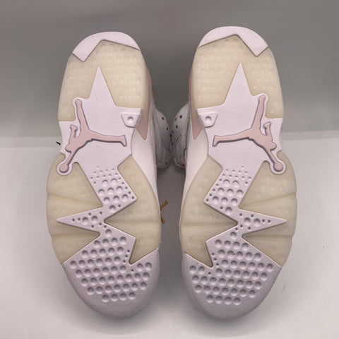 Air Jordan 6 Retro 'Gold Hoops (2021)' | US W 8 / US M 6.5 (No Box)