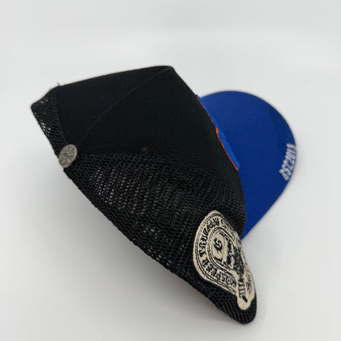 Godspeed Forever Trucker Hat `Black/Blue/Orange` | US OS