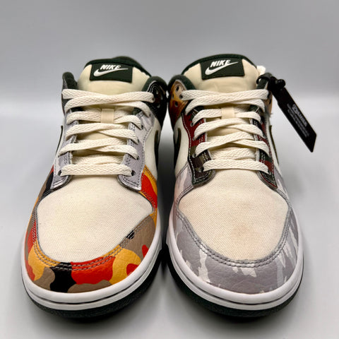 Nike Dunk Low 'Sail Multi Camo (2021)' | US M 8 (No Box)