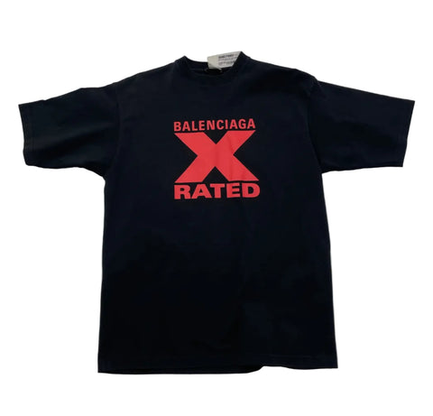 Balenciaga X-Rare Print T-Shirt 'Black' | US M (XX-Small)