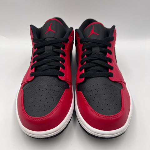 Air Jordan 1 Low 'Reverse Bred Pebbled (2021)' | US M 9.5