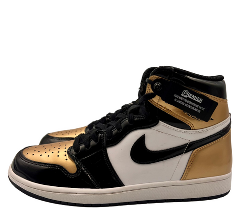 Air Jordan 1 Retro 'Patent Gold Toe (2018)' | US M 11