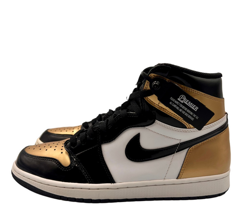 Air Jordan 1 Retro 'Patent Gold Toe (2018)' | US M 11