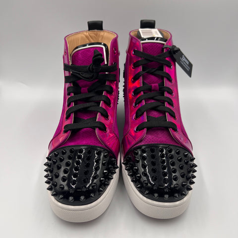 Christian Louboutin Red Botton Spike 2 'Purple Black' | EU 45 / US M 12