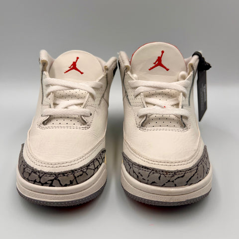 Air Jordan 3 Retro 'White Cement Reimagined (TD)' | US 10C (No Box)