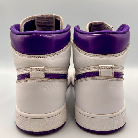 Air Jordan 1 Retro Women's 'Court Purple (2021)' | US W 10 / M 8.5 (No Box)