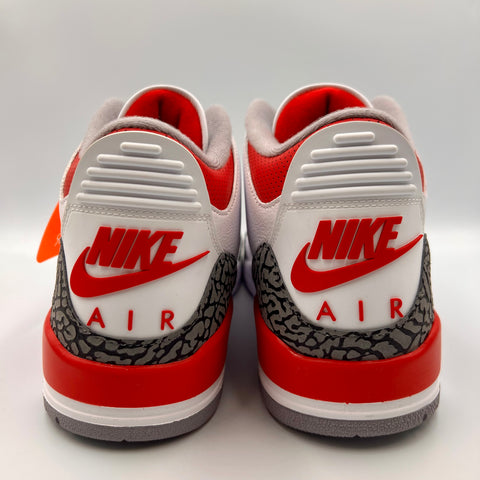 Air Jordan 3 Retro 'Fire Red (2022)' | US M 12