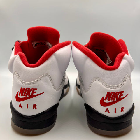 Air Jordan 5 Retro GS 'Fire Red Silver Tongue (2020)' | US GS 7Y (No Box)
