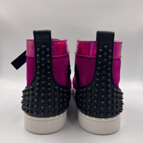 Christian Louboutin Red Botton Spike 2 'Purple Black' | EU 45 / US M 12