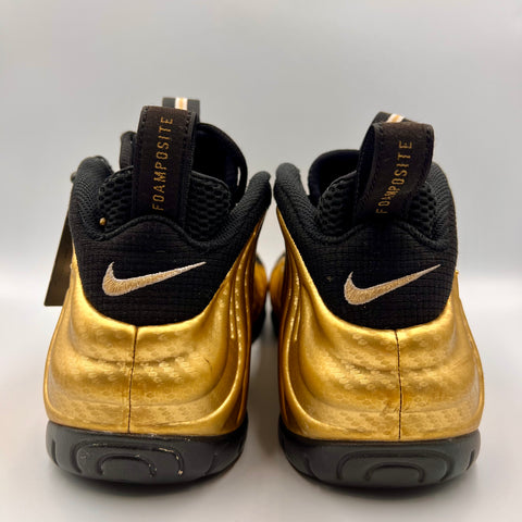 Nike AIR Foamposite Pro 'Metallic Gold (2017)' | US M 7.5 (No Box)