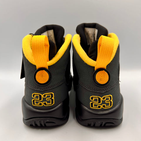 Air Jordan 9 Retro GS 'Dark Charcoal Uni Gold (2021)' | US GS 4Y