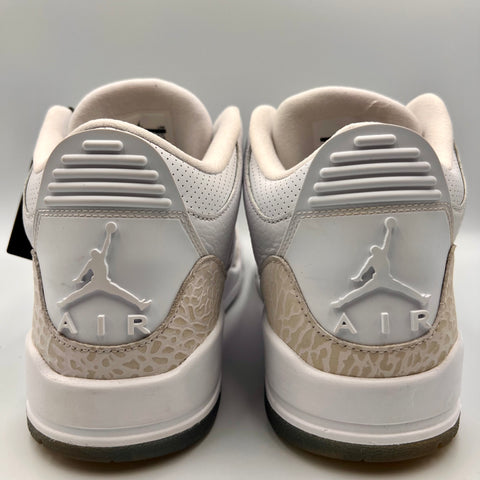 Air Jordan 3 Retro 'Pure White (2018)' | US M 9.5