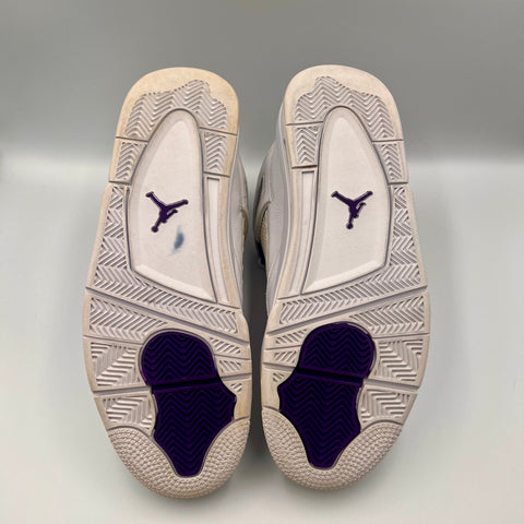 Air Jordan 4 Retro 'Metallic Purple (2020)' | US M 11