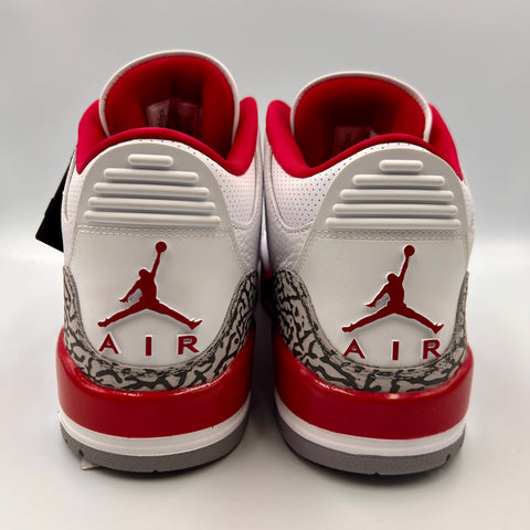 Air Jordan 3 Retro "Cardinal (2022)' | US M 12