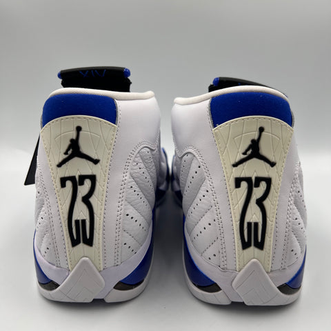 Air Jordan 14 Retro 'White Hyper Royal (2020)' | US M 9.5