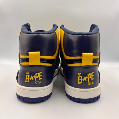 A Bathing Ape Bape Star 93 Hi 'Michigan (2023)' | US M 12