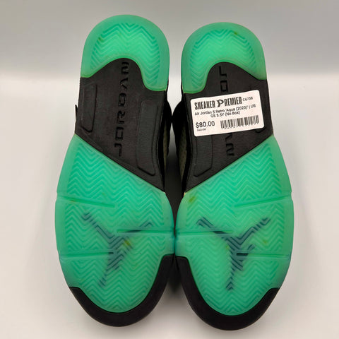 Air Jordan 5 Retro 'Aqua (2023)' | US GS 5.5Y (No Box)
