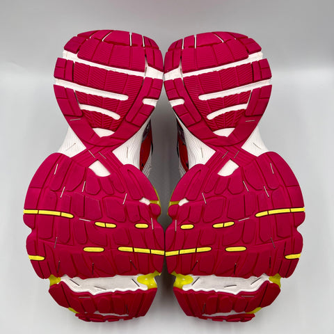 Balenciaga Stapler Distressed Runner 'White Hot Pink Yellow' | EU M 44 / US M 11