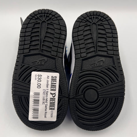 Air Jordan 1 Retro Mid 'Game Royal (TD)' | US 5C