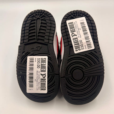 Air Jordan 1 Retro Mid 'Black Fire Red (TD)' | US 6C