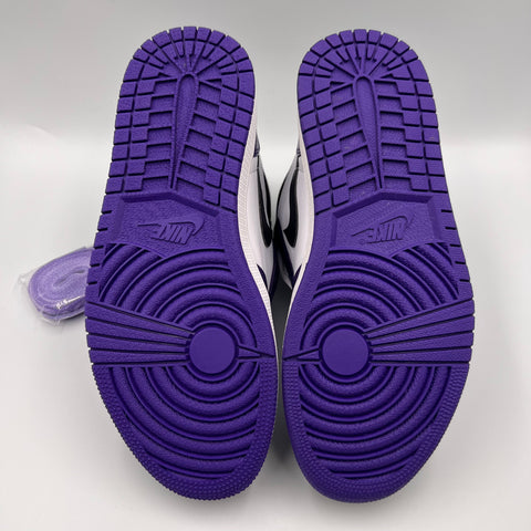 Air Jordan  1 Retro 'Court Purple White (2020)' | US M 8.5