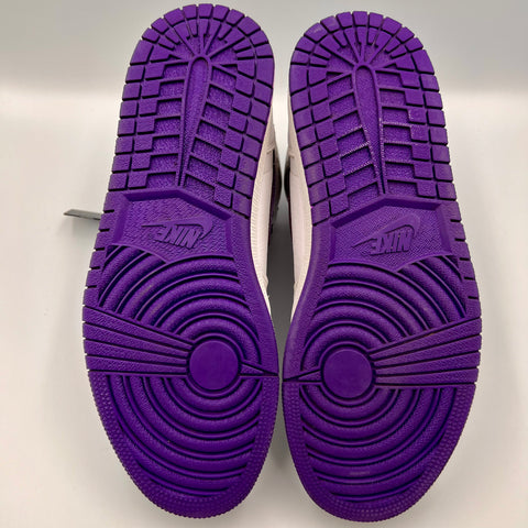 Air Jordan 1 Retro Women's 'Court Purple (2021)' | US W 10 / M 8.5 (No Box)