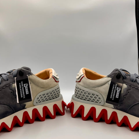 Christina Louboutin 'Loubishark suede' | EU M 42 / US 9