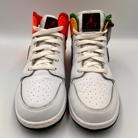 Jordan 1 Mid 'Alternate Multi Color (2020)' | US GS  7Y