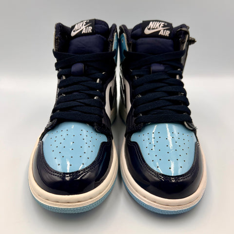 Air Jordan 1 Retro Women's 'UNC Patent (2019)' | US W 5.5 / M 4