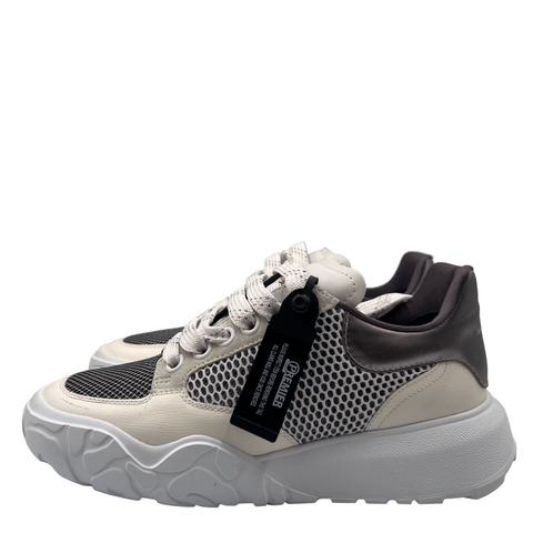Alexander McQueen Oversized Court Trainer 'White Grey ' EU 37.5 / US M 5.5