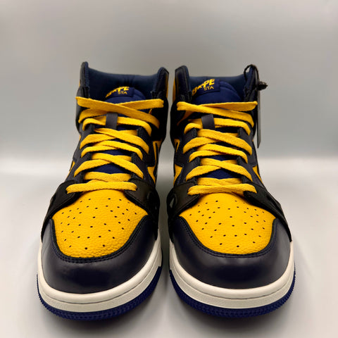 A Bathing Ape Bape Star 93 Hi 'Michigan (2023)' | US M 12