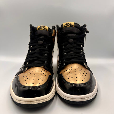 Air Jordan 1 Retro 'Patent Gold Toe (2018)' | US M 11