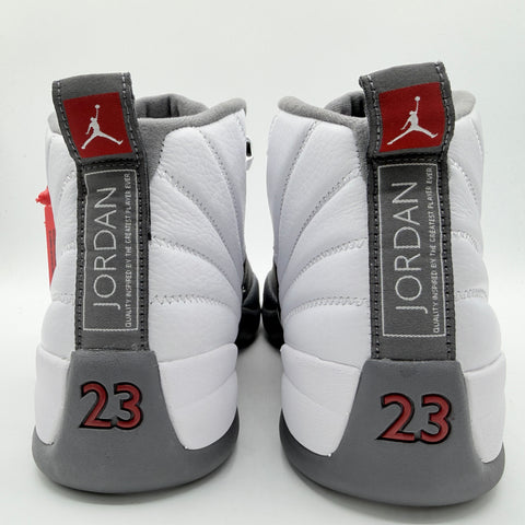 Air Jordan 12 Retro 'White Dark Grey (2019) | US M 12 (No Box)
