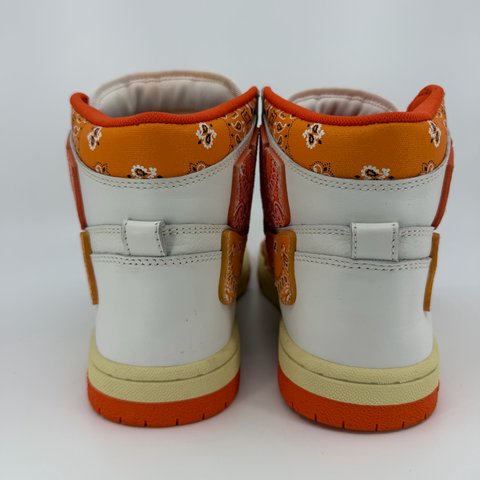 AMIRI Skel Top Hi 'Bandana White Orange` | EU M 41 / US M 8