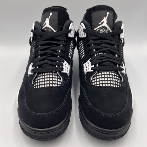 Air Jordan 4 Retro `White Thunder (2024)` | US M 10.5