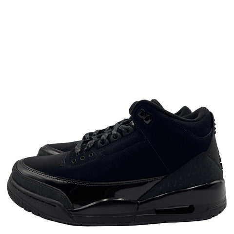 Air Jordan 3 Retro `Black Cat (2025)` | US M 9