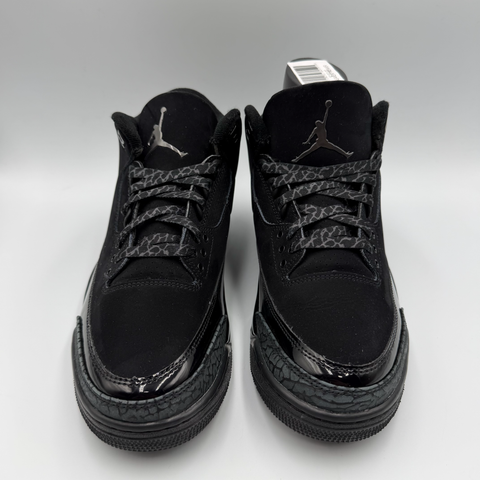 Jordan 3 Retro `Black Cat (2025)` | US M 9